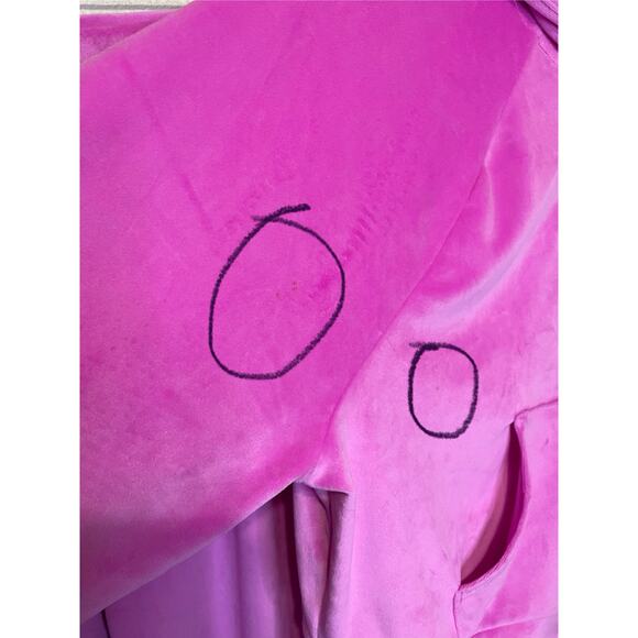 Vixtoria's Secret On Point Velour Bright Pink Track Suit Jacket Small Joggers XS - Picture 11 of 16